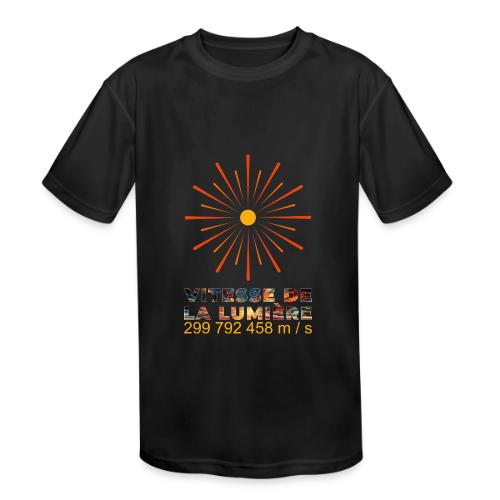 Speed of light - Kids' Moisture Wicking Performance T-Shirt