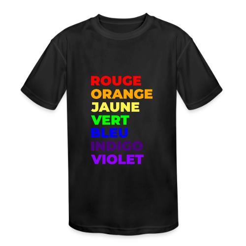 True Colors - Kids' Moisture Wicking Performance T-Shirt