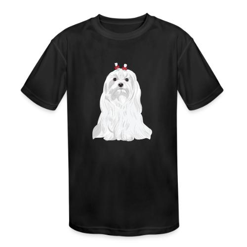 Prissy Dog - Stupid Tee - Kids' Moisture Wicking Performance T-Shirt