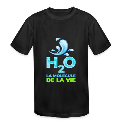 The molecule of life - Kids' Moisture Wicking Performance T-Shirt