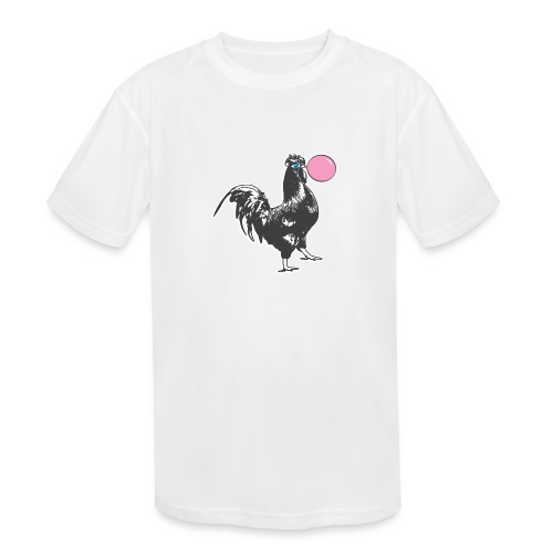 Chicken Chews Bubble Gum - Kids' Moisture Wicking Performance T-Shirt