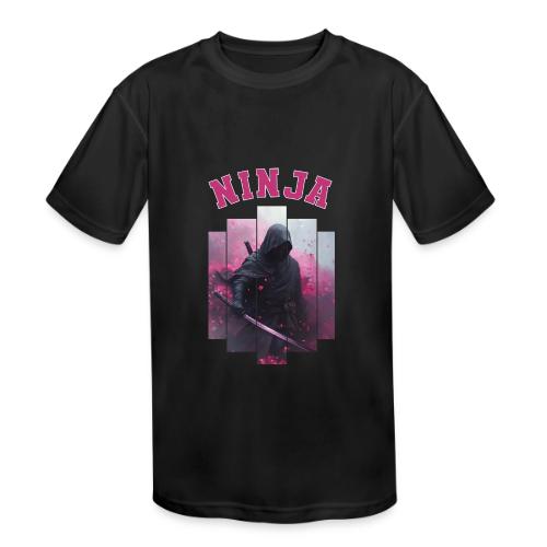 Elite Ninja Spirit - Kids' Moisture Wicking Performance T-Shirt