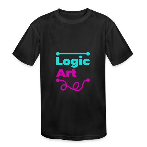Art vs Logic - Kids' Moisture Wicking Performance T-Shirt