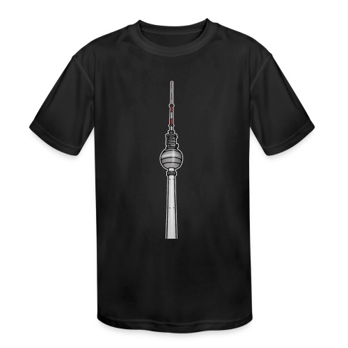 TV-Tower Berlin - Kids' Moisture Wicking Performance T-Shirt