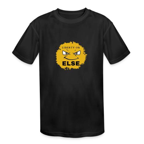 Smile LOE Shirt Design - Kids' Moisture Wicking Performance T-Shirt