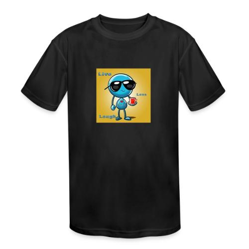 Live. Laugh. Love - Kids' Moisture Wicking Performance T-Shirt