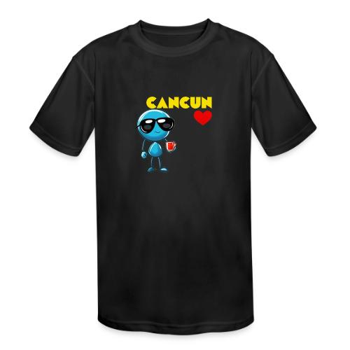 Smoon City_Cancun - Kids' Moisture Wicking Performance T-Shirt