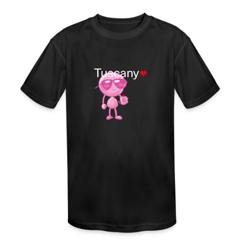 Smoon City_Tuscany Pink - Kids' Moisture Wicking Performance T-Shirt