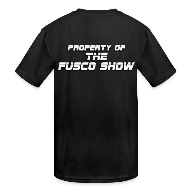 GREAT POINT, TONY! (with Fusco Show back)