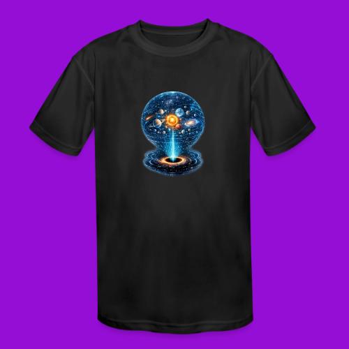 Holographic Universe - Kids' Moisture Wicking Performance T-Shirt