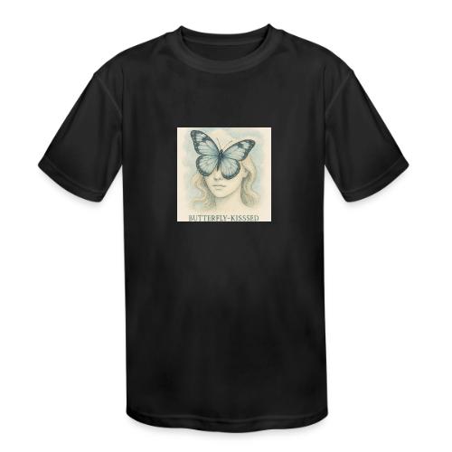 Butterfly kisses Hue - Kids' Moisture Wicking Performance T-Shirt