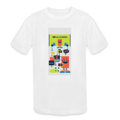 iphone5screenbots - Kids' Moisture Wicking Performance T-Shirt