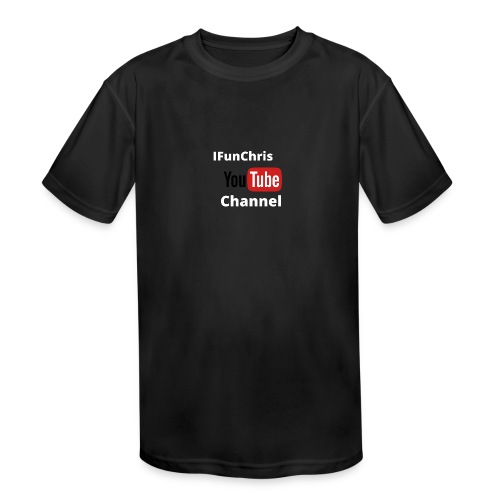 IFunChris YouTube Channel - Kids' Moisture Wicking Performance T-Shirt