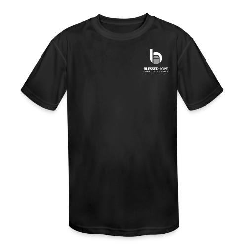 BHCC White Logo - Kids' Moisture Wicking Performance T-Shirt