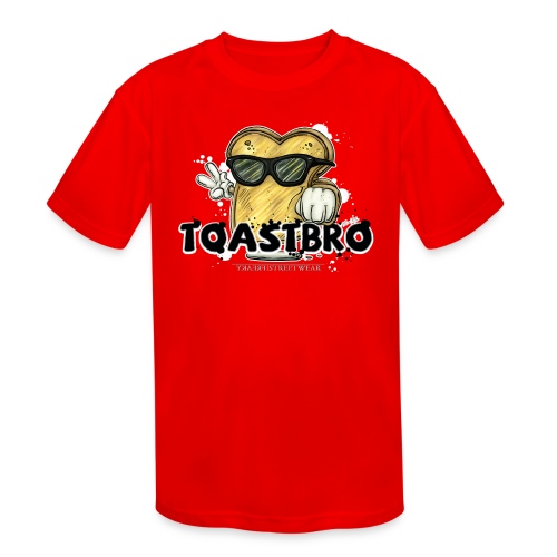 Toastbro - Kids' Moisture Wicking Performance T-Shirt