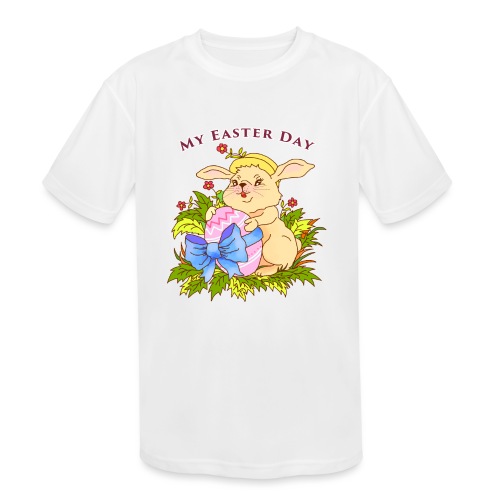 My Easter Day - Kids' Moisture Wicking Performance T-Shirt