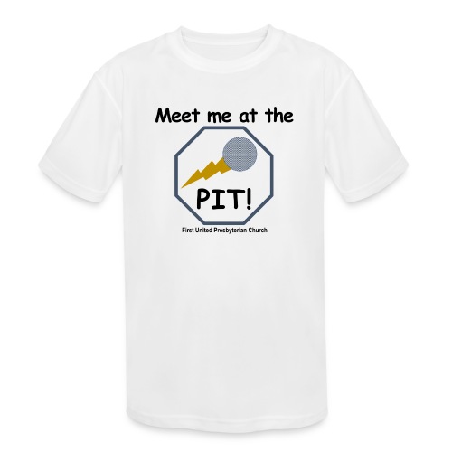 Meet me at the Gaga pit! - Kids' Moisture Wicking Performance T-Shirt