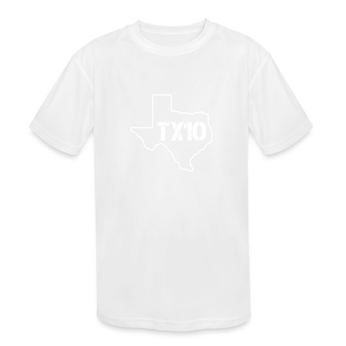 TEXAS 10 by FinksMethod - Kids' Moisture Wicking Performance T-Shirt