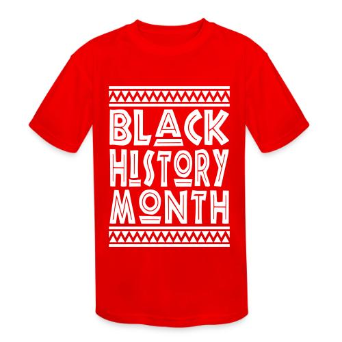 Black History Month BHM 2025 - Kids' Moisture Wicking Performance T-Shirt