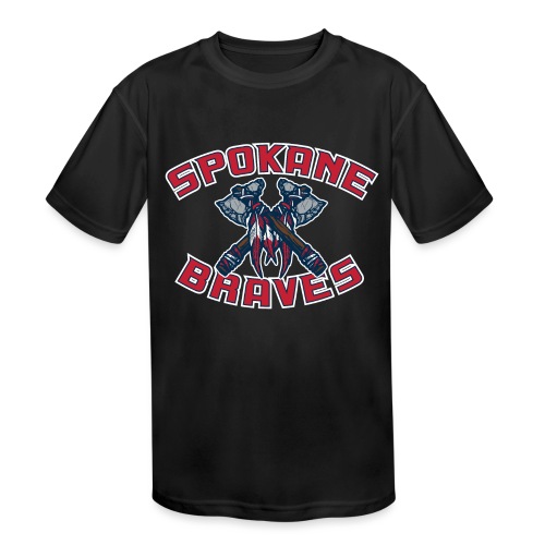 Spokane Braves - Kids' Moisture Wicking Performance T-Shirt