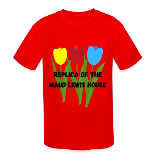 Tulips - Kids' Moisture Wicking Performance T-Shirt