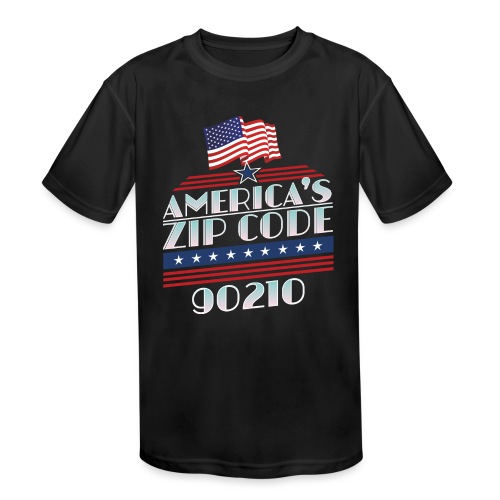 90210 Americas ZipCode Merchandise - Kids' Moisture Wicking Performance T-Shirt