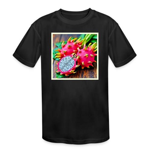 Vibrant Dragon Fruit Beauty Design - Kids' Moisture Wicking Performance T-Shirt