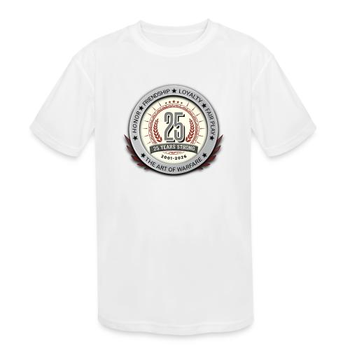 25 Years Strong - Kids' Moisture Wicking Performance T-Shirt