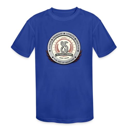25 Years Strong - Kids' Moisture Wicking Performance T-Shirt