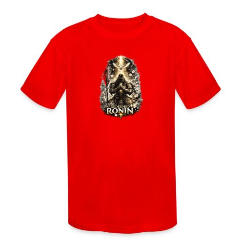 The Armor of God Warrior - Kids' Moisture Wicking Performance T-Shirt