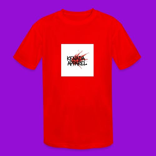Kenada Apparel graffiti splash - Kids' Moisture Wicking Performance T-Shirt