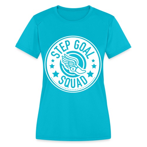 Step Show Squad #2 Design - Women's Moisture Wicking Performance T-Shirt
