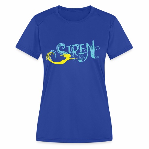 Sirens Color - Women's Moisture Wicking Performance T-Shirt