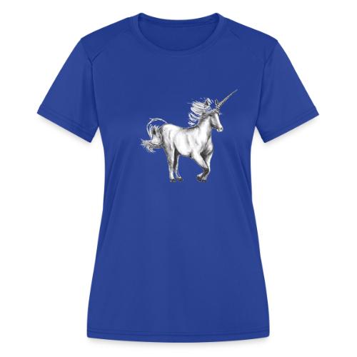 unicorn - Women's Moisture Wicking Performance T-Shirt