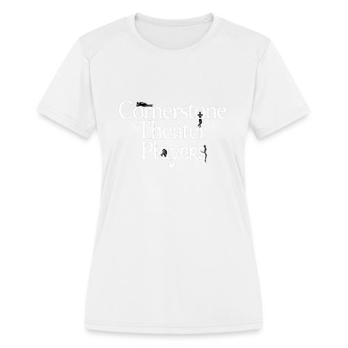 Cornerstone Theater Players (Light) - Women's Moisture Wicking Performance T-Shirt