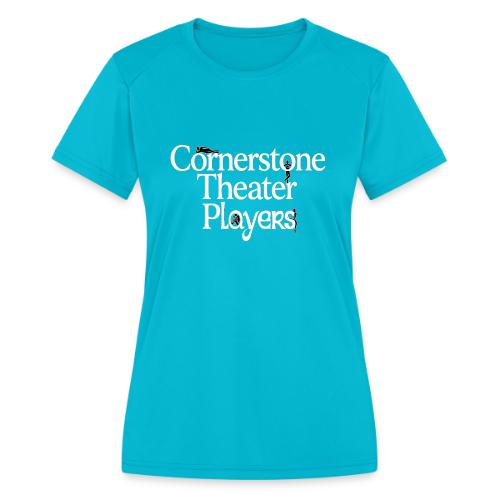 Cornerstone Theater Players (Light) - Women's Moisture Wicking Performance T-Shirt