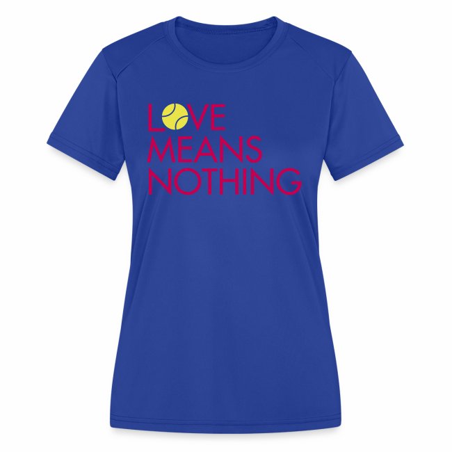 Love Means Nothing. Skimble Tennis Tee