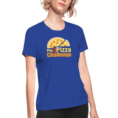 The 3 Pizza Challenge | Indiana Dunes - Women's Moisture Wicking Performance T-Shirt