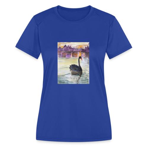 Black swan - Women's Moisture Wicking Performance T-Shirt