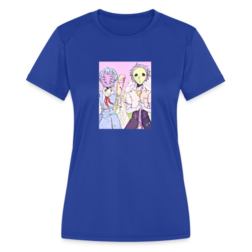 Rei And Kaworu - Women's Moisture Wicking Performance T-Shirt