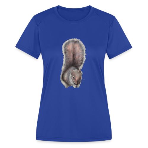 Gray squirrel - Women's Moisture Wicking Performance T-Shirt
