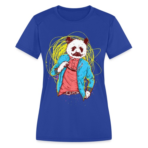Panda Bear Movie Star - Women's Moisture Wicking Performance T-Shirt
