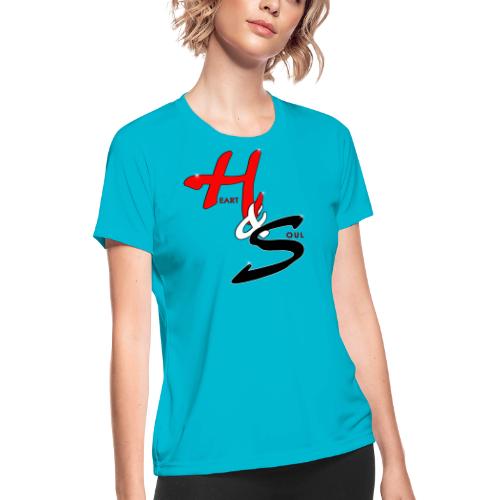 Heart & Soul Concerts Official Brand Logo II - Women's Moisture Wicking Performance T-Shirt