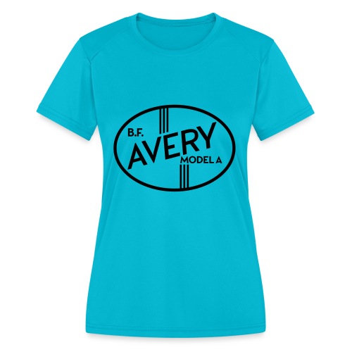 B.F. Avery Model A emblem - Autonaut.com - Women's Moisture Wicking Performance T-Shirt