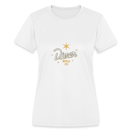 Diner Brew Co Logo - Women's Moisture Wicking Performance T-Shirt