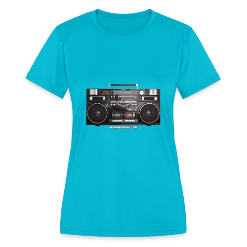 Helix HX 4700 Boombox Magazine T-Shirt - Women's Moisture Wicking Performance T-Shirt
