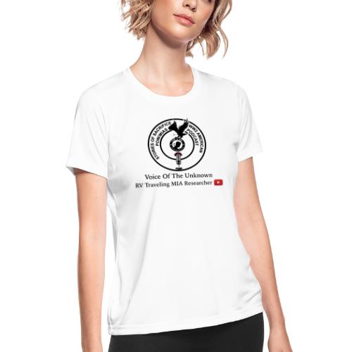 SOS RV MIA Logo Designs - Women's Moisture Wicking Performance T-Shirt