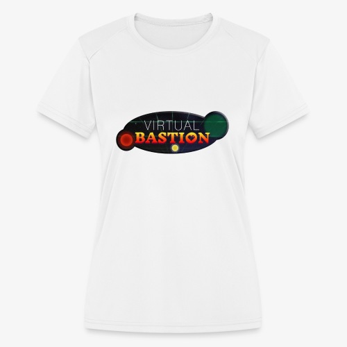 Virtual Bastion: Space Logo - Women's Moisture Wicking Performance T-Shirt