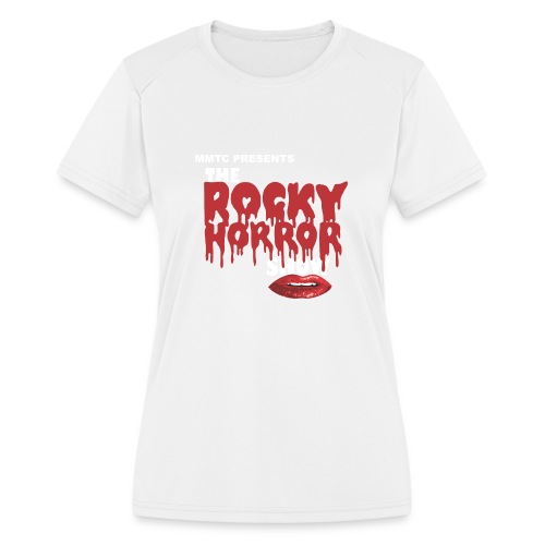 MMTC Rocky Horror Show - White - Women's Moisture Wicking Performance T-Shirt