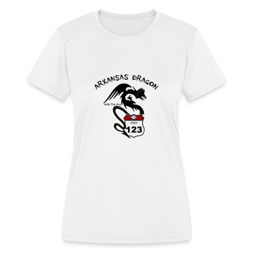 The Arkansas Dragon T-Shirt - Women's Moisture Wicking Performance T-Shirt